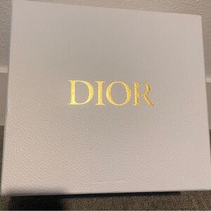 Dior White and Gold Box (box only)
